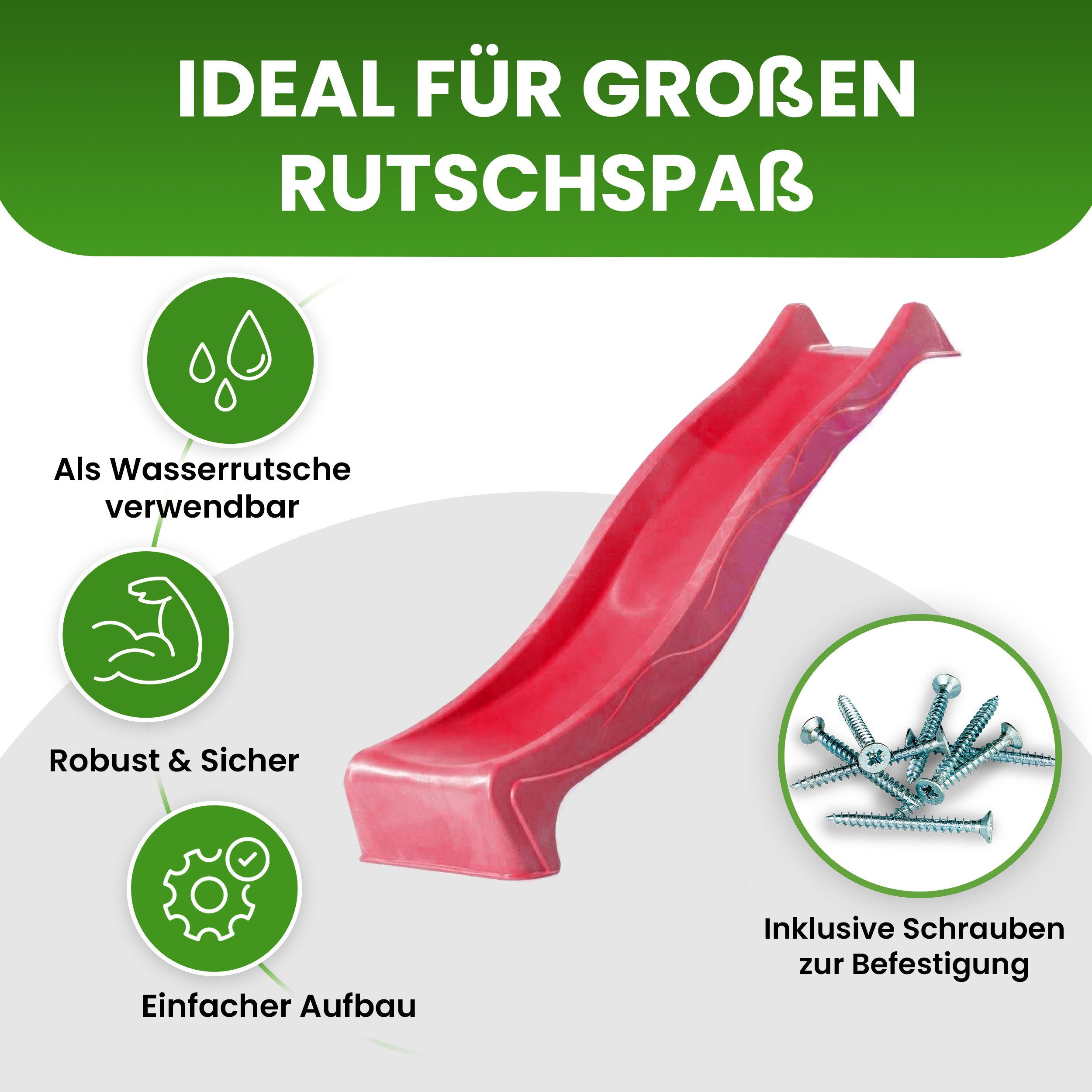 Gartenwelt Riegelsberger Anbaurutsche 290 cm für günstig online kaufen