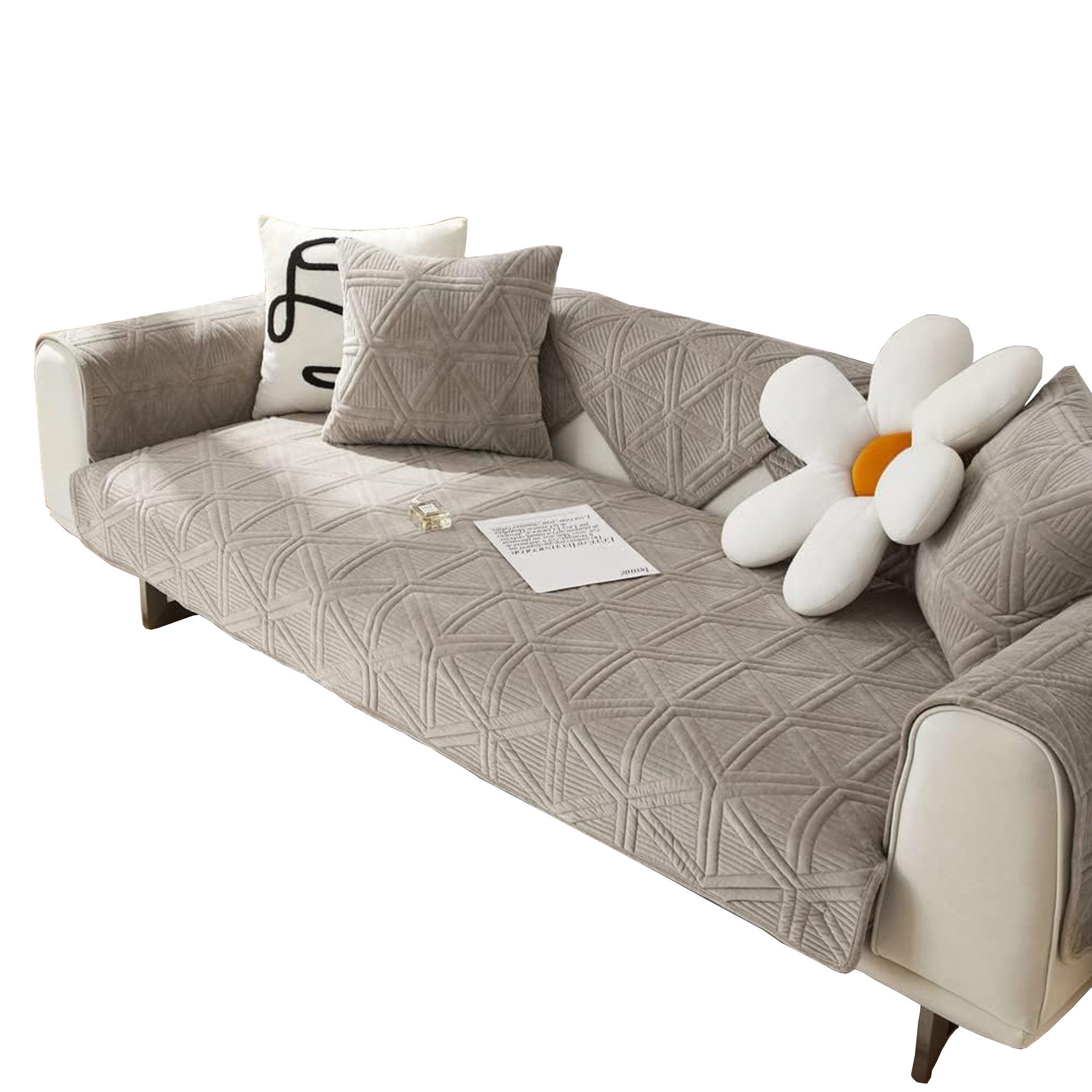 Coonoor Sofaschoner rutschfest, modernes Sofabezugs, Geeignet für alle Jahr günstig online kaufen