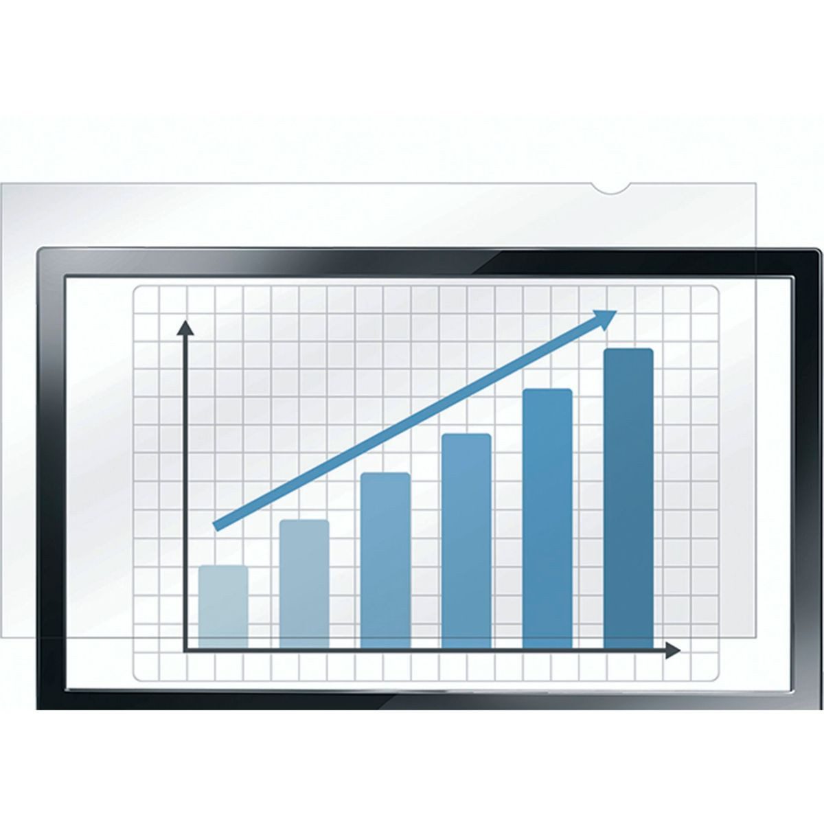 FELLOWES Displayschutzfolie PrivaScreen Widescreen Blickschutzfilter 54,61cm