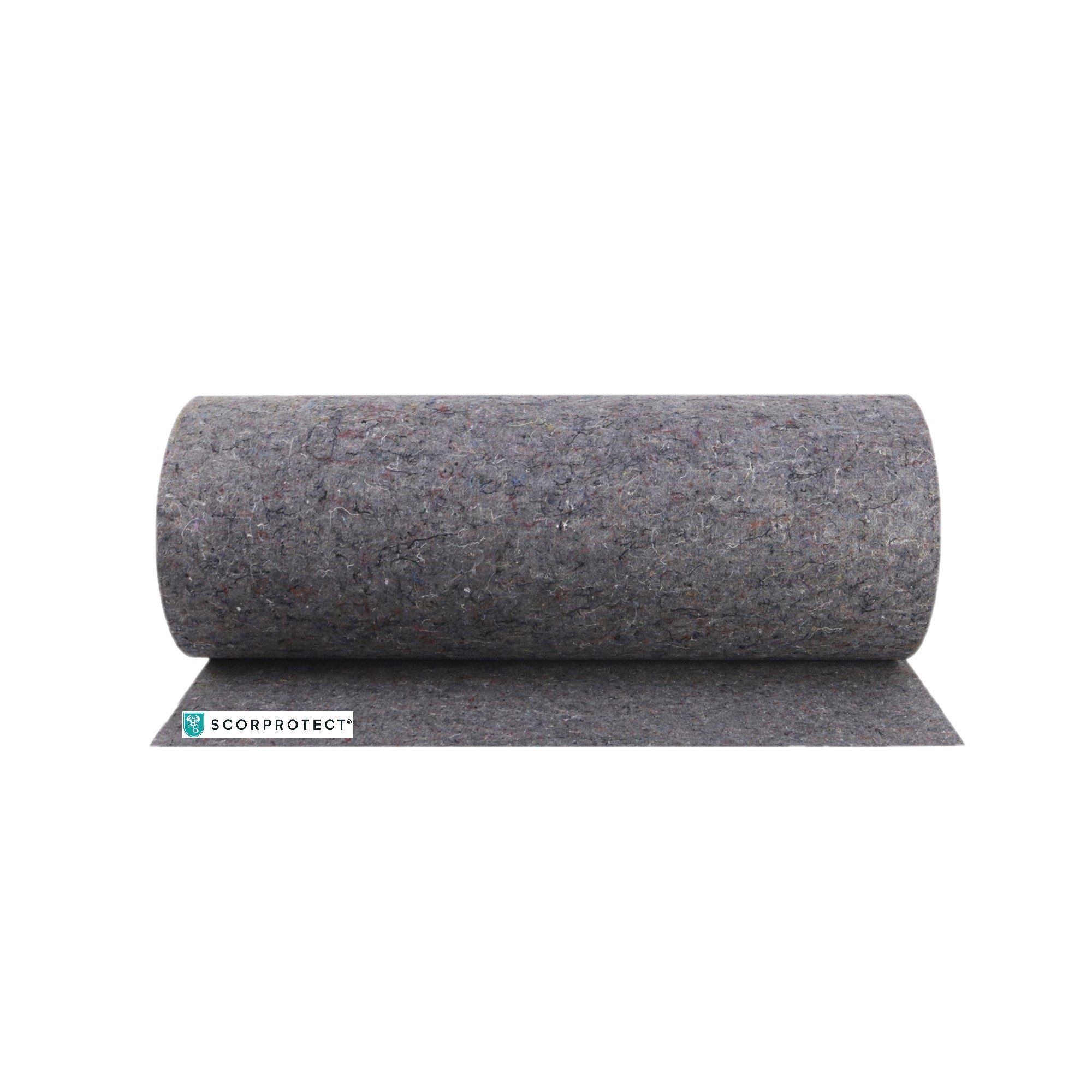 Scorprotect® Bodenschutzvlies RobustRolli 1100 g/m² Schutzboden Abdeckvlies atmungsaktiv 1 m x 20 m