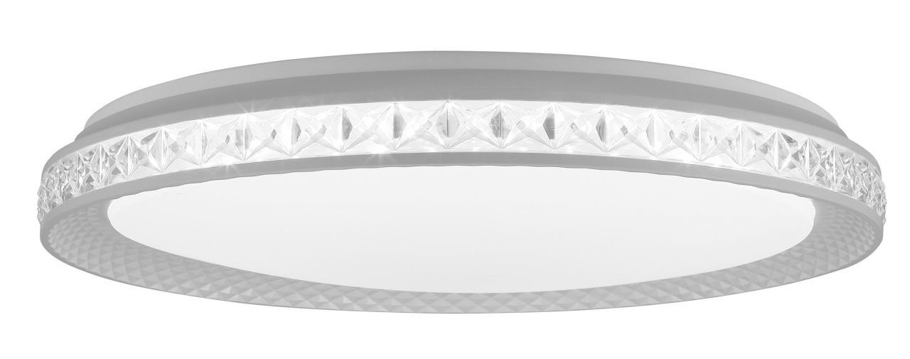 50cm Wand- Metall/Kunststoff Lampe, 3000-6500K, LED Deckenleuchte weiß, Bunin, Deckenleuchte Bunin Brilliant und