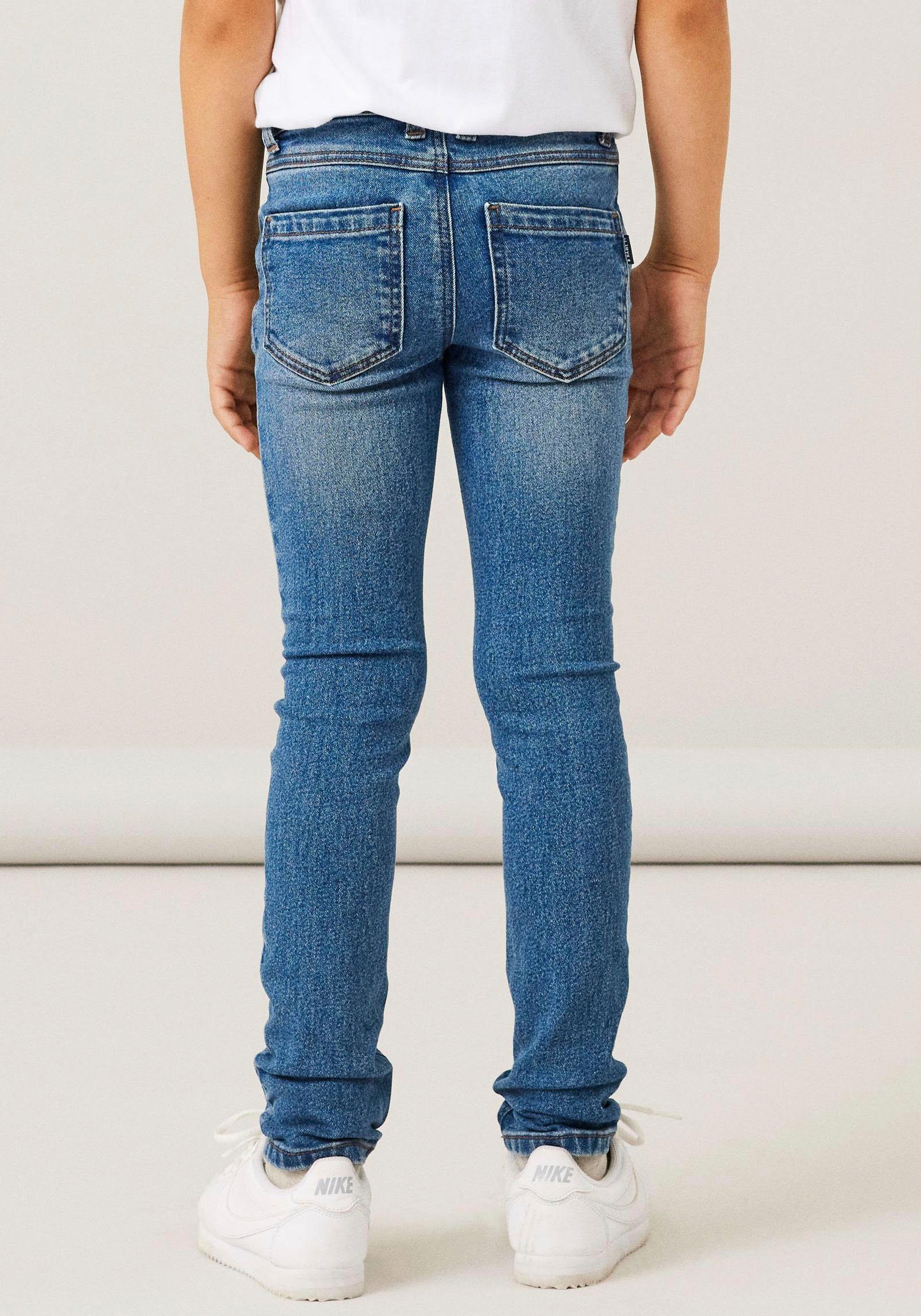 XSLIM 1090-IO Medium NOOS NKMTHEO It Name Blue JEANS Denim Slim-fit-Jeans