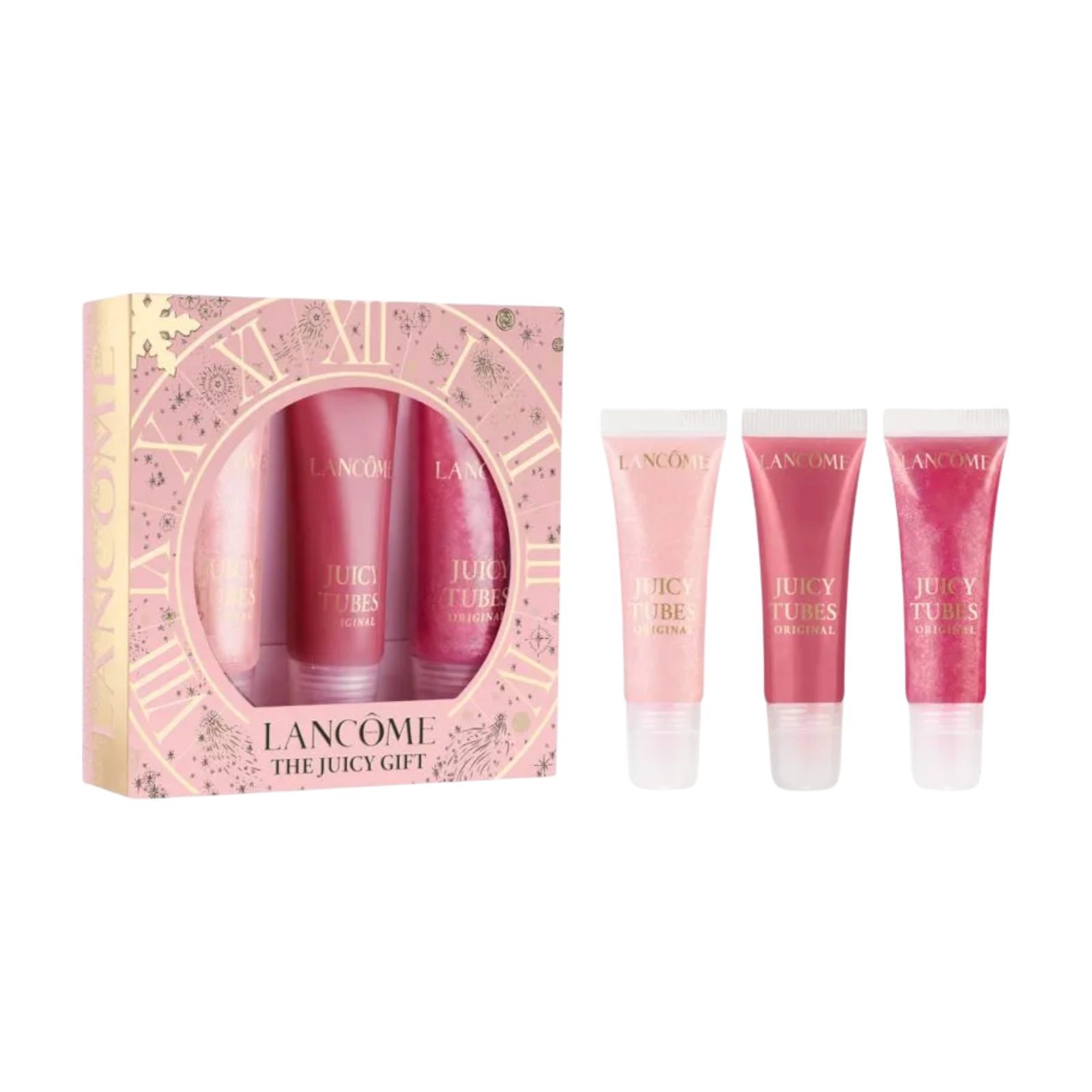 LANCOME Lippenpflege-Set Juicy Tubes Mini Set, 3-tlg.