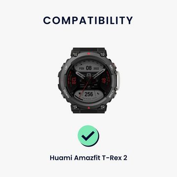 kwmobile Uhrenarmband Armband für Huami Amazfit T-Rex 2, Ersatzarmband Fitnesstracker - Fitness Band Silikon