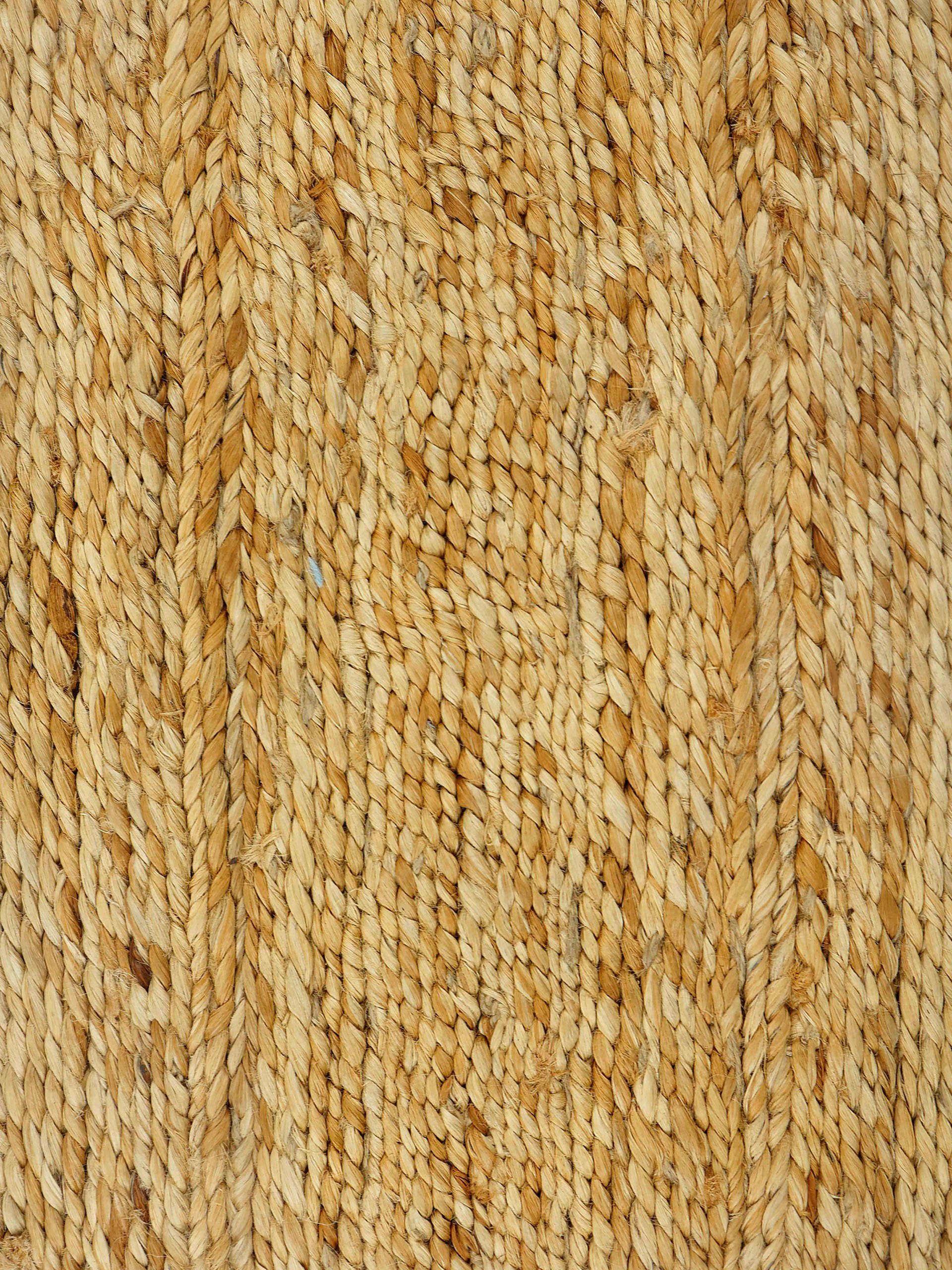 Sisalteppich Juteteppich Luca, carpetfine, Style von mm, 13 rechteckig, Hand natürliches gewebt, Höhe: Boho Pflanzenmaterial