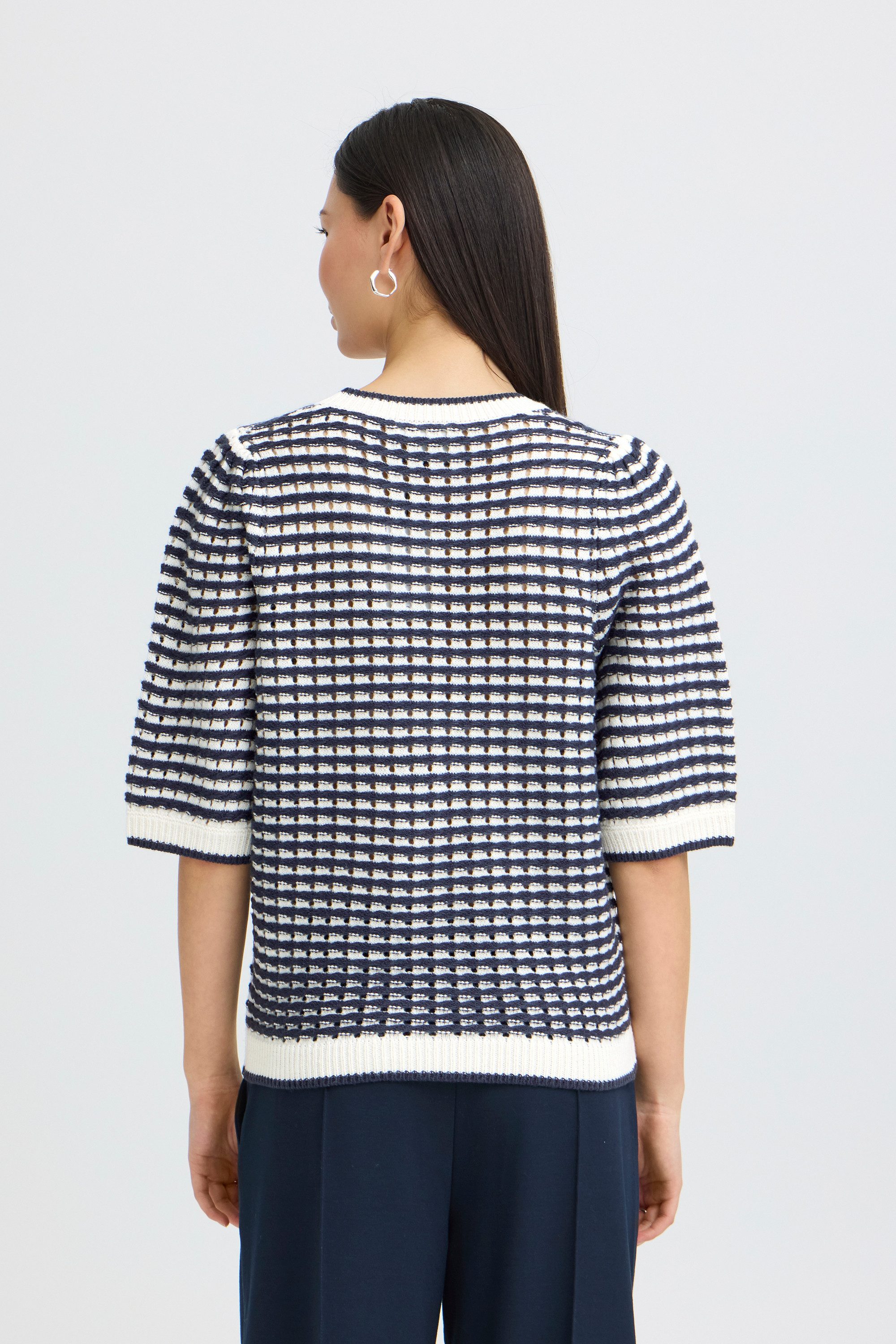 ICHI Cardigan Kurzarm-Bluse IHARDINA