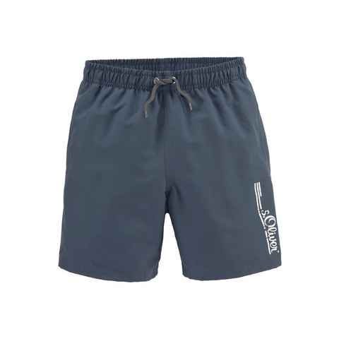 s.Oliver Badeshorts Philip Kids im schlichten Design