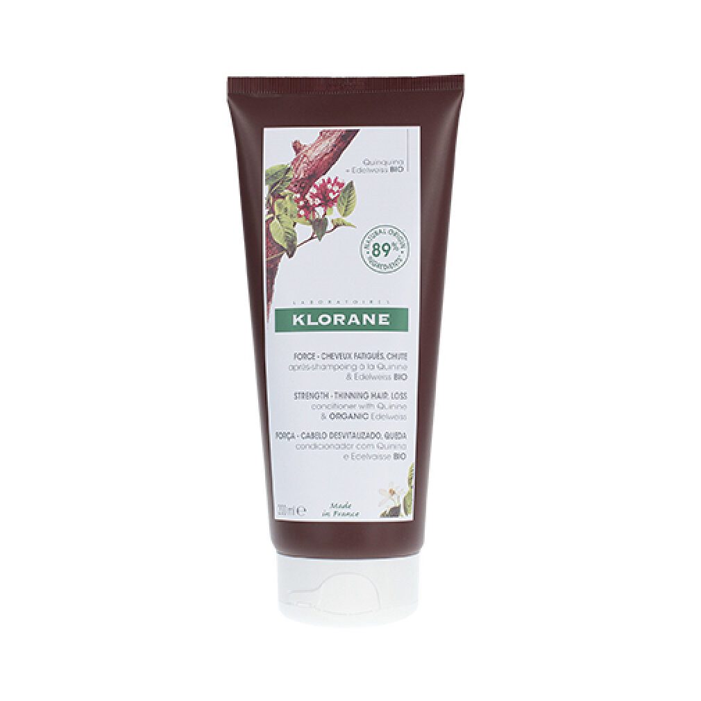 KLORANE Haarshampoo Chinin revitalisierende Spülung mit Chinin gegen Haarausfall