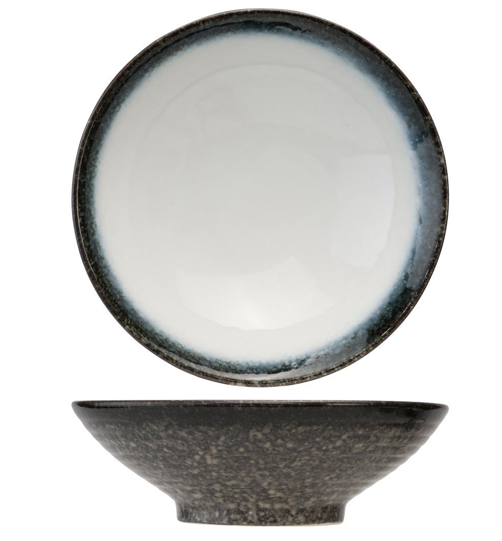 Cosy & Trendy Schüssel Sea Pearl Schüssel rund konisch 22 x 7 cm, Steinzeug, (Schüsseln & Schalen), SEA PEARL SCHÜSSEL D22XH7CM RUND KONISCH