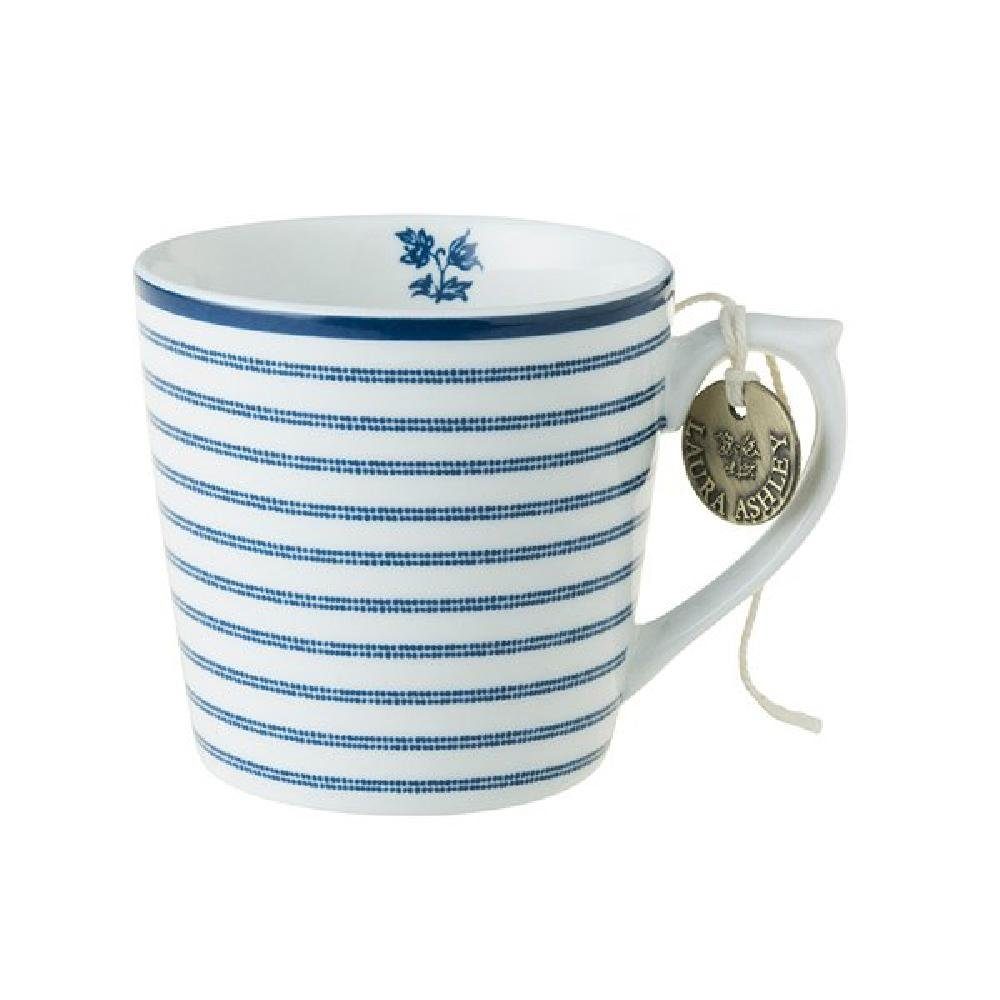 LAURA ASHLEY Tasse Henkelbecher Blueprint Candy Stripe (Klein)