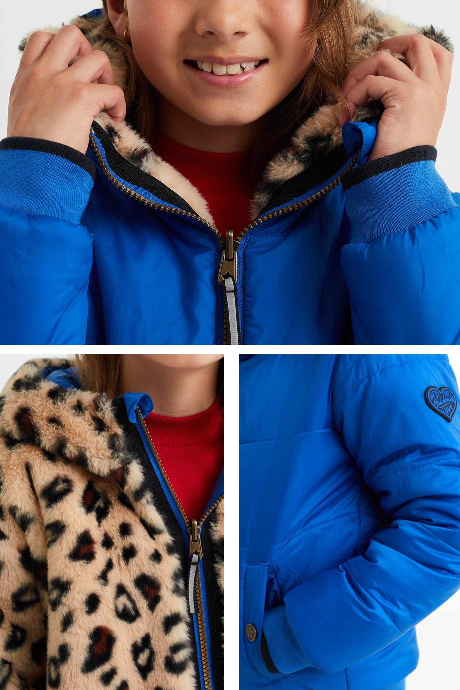 WE Fashion Bomberjacke Blau