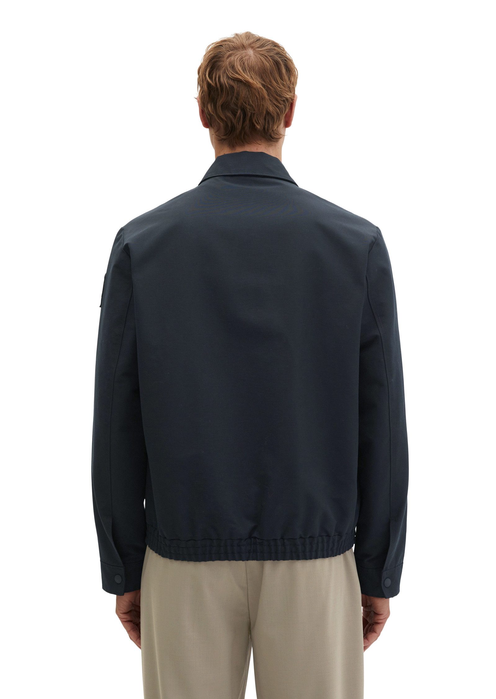 Marc O'Polo Outdoorjacke aus wasserabweisendem Bio-Baumwoll-Canvas