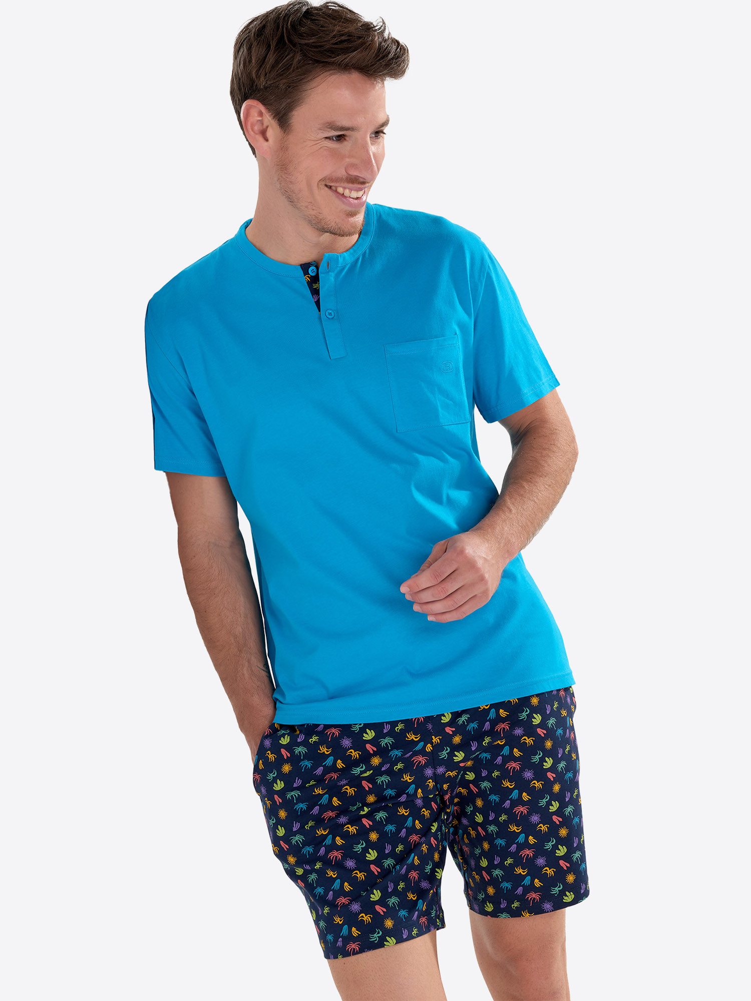 Hom Pyjama California (2 tlg) leichter günstig online kaufen