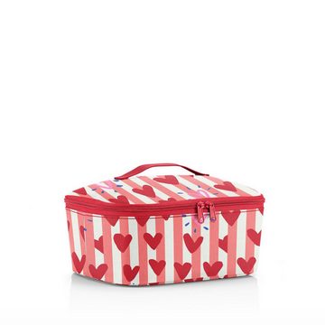 REISENTHEL® Einkaufsshopper coolerbag M pocket hearts & stripes