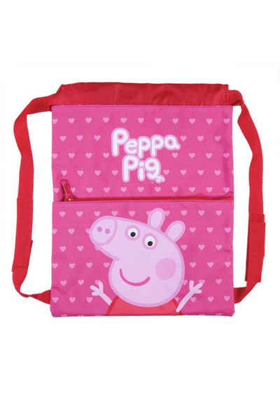 Peppa Pig Turnbeutel Peppa Wutz Schuhbeutel Sportbeutel