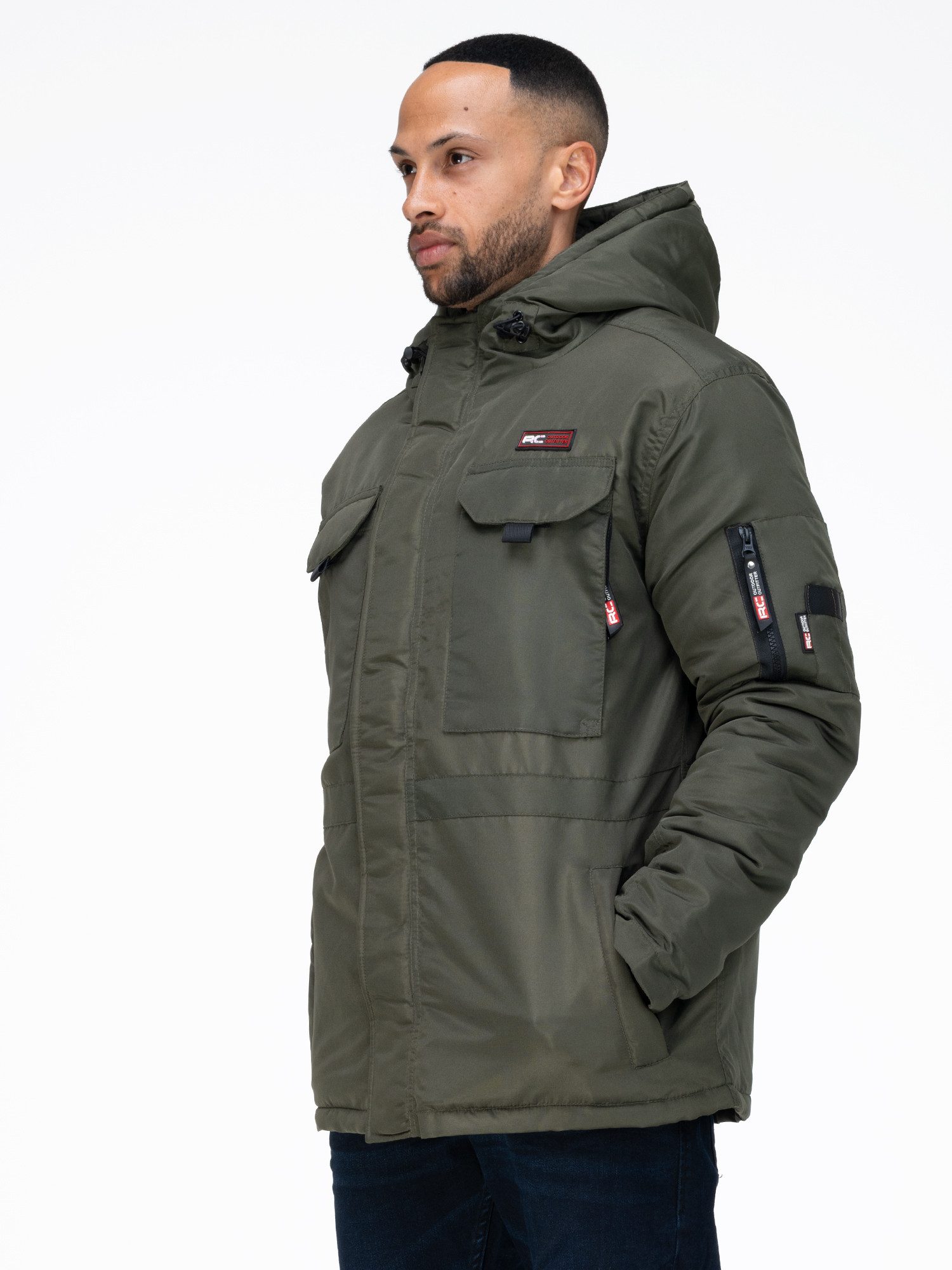Rock Creek Winterjacke Herren Jacke Winter Mantel Parka H-400