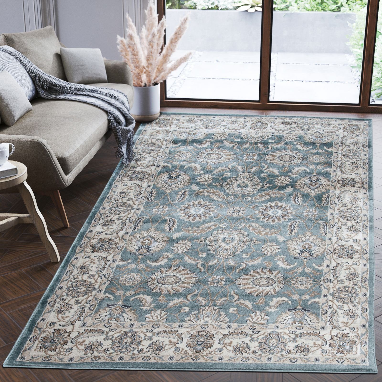 Mazovia Orientteppich Oriente Teppich - Traditioneller Teppich Orient Blau, günstig online kaufen