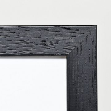 Close Up Bilderrahmen Posterrahmen 61 x 91,5 cm Holz schwarz, Profilbreite 20mm