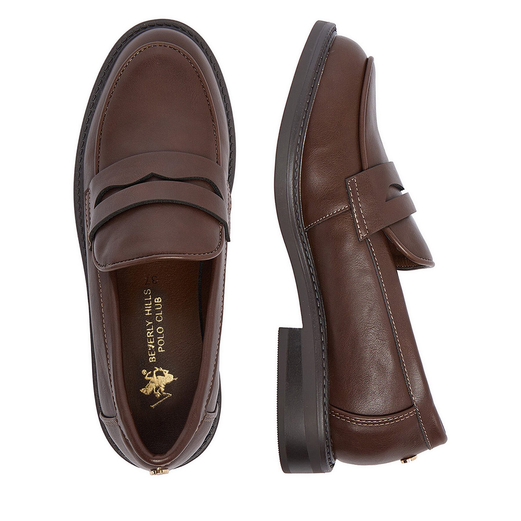 BEVERLY HILLS POLO CLUB Beverly Hills Polo Club Damen Lords 5907964527503 Braun Schlupfboots