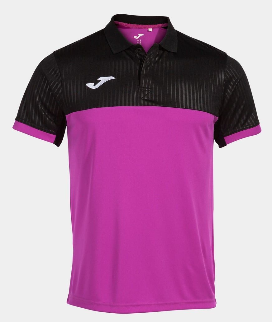 Joma Poloshirt Montreal schwarz/violett Herren
