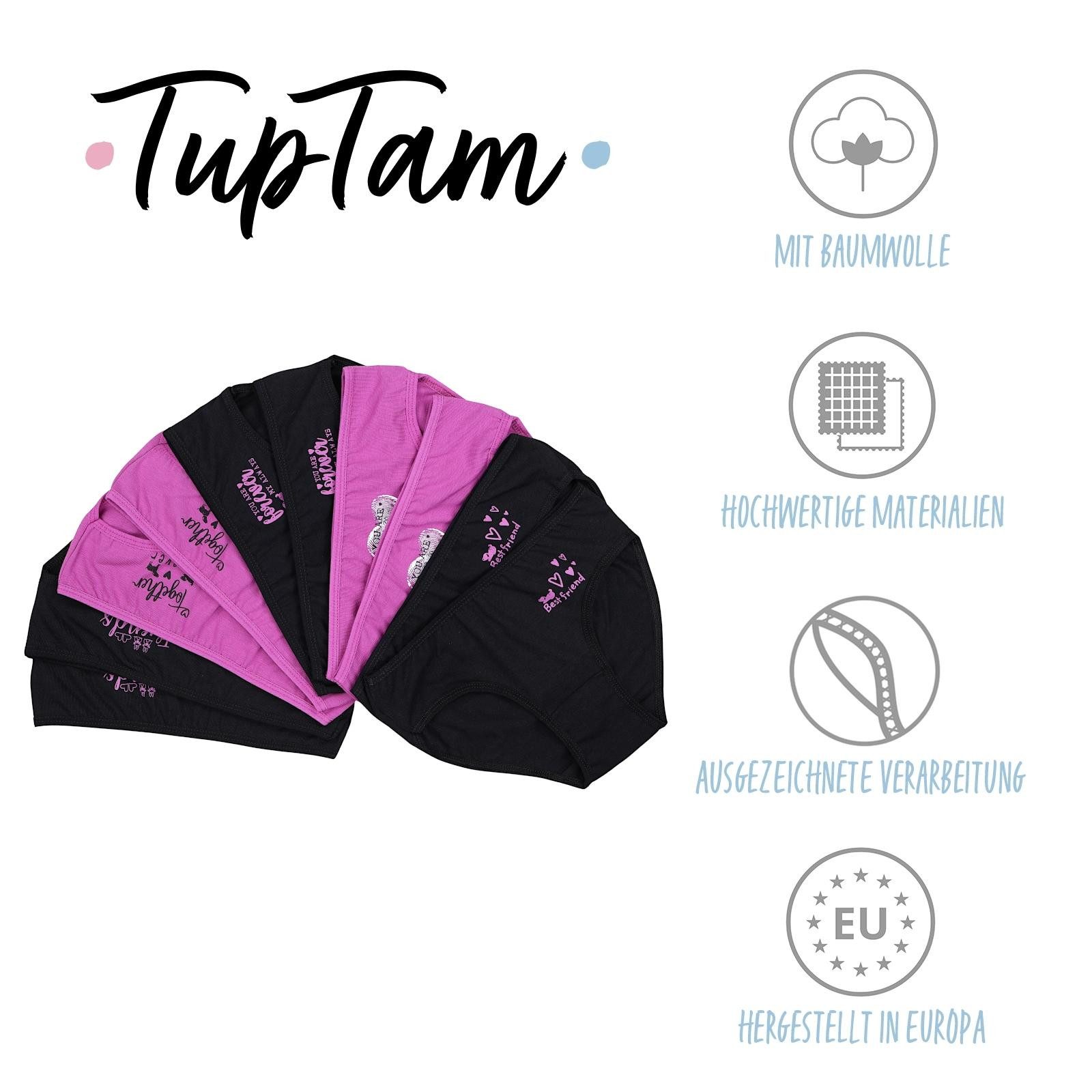 TupTam Slip TupTam Mädchen Slips mit Aufdruck 10er Pack – Bild 2 von 5