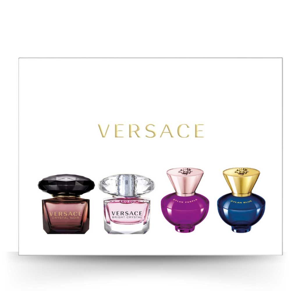 Versace Duft-Set Women Parfum Miniature Set 4x 5 ml, 4-tlg.