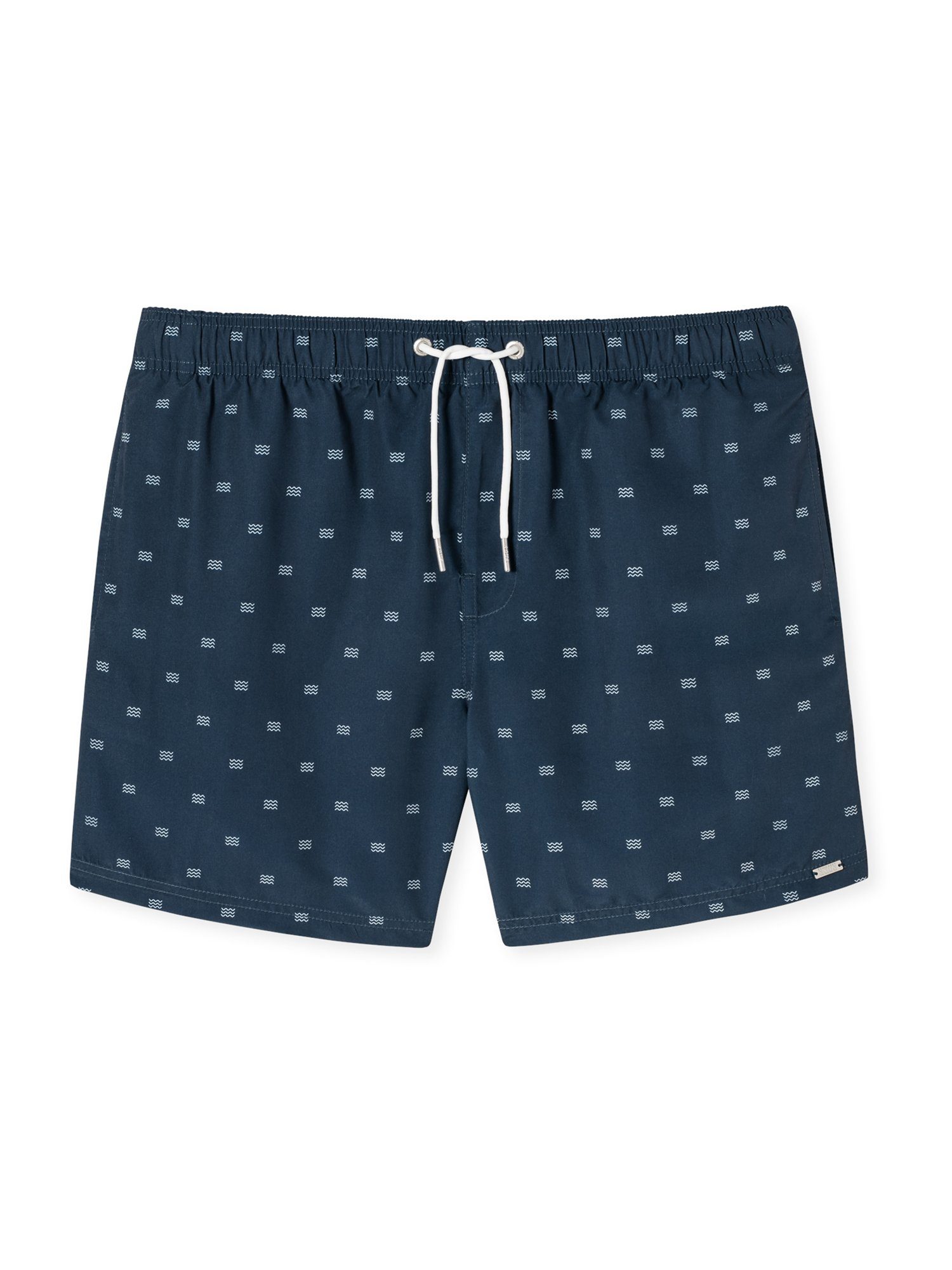 Schiesser Badeshorts Aqua dunkelblau