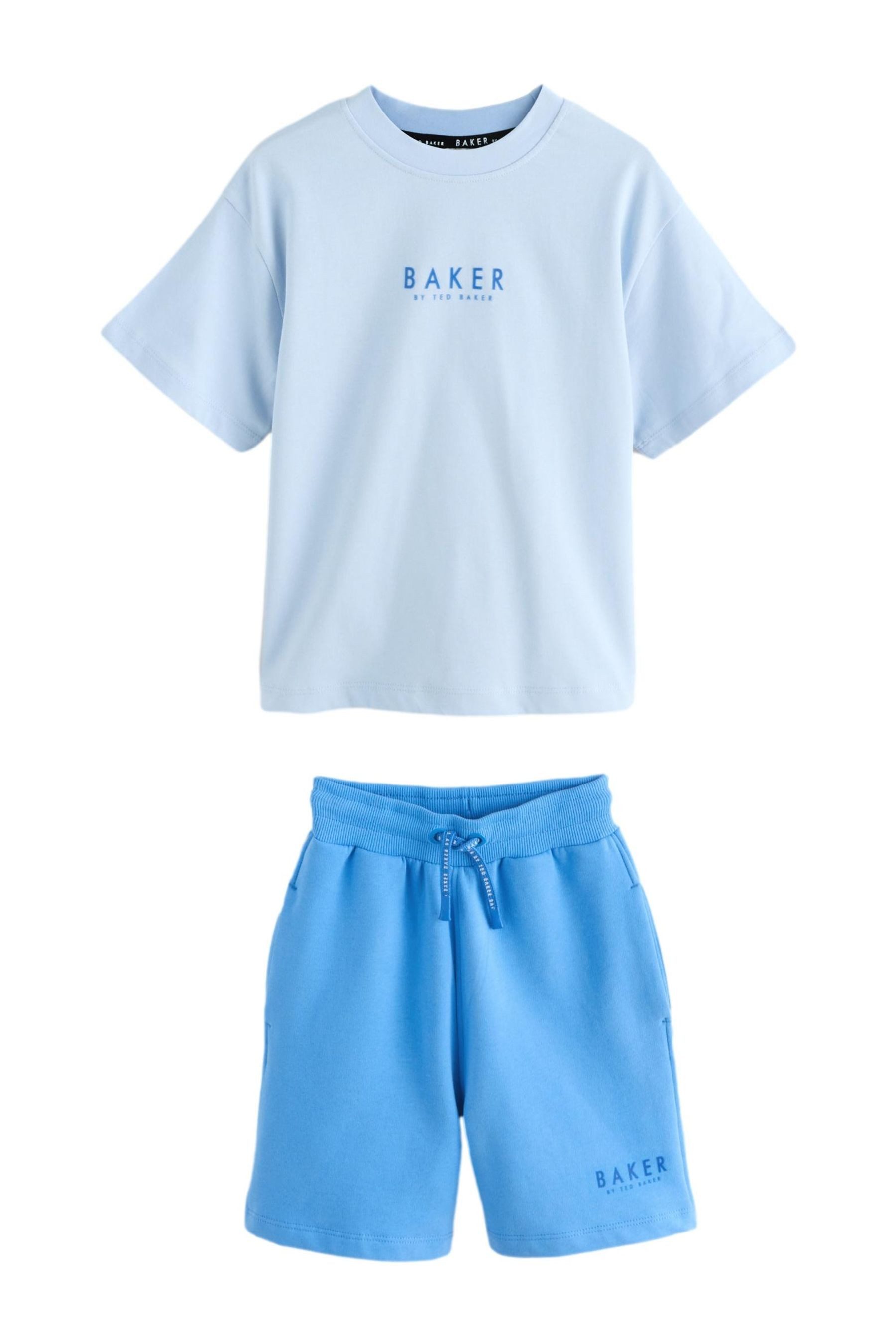 T-Shirt & Shorts Baker by Ted Baker Oversized Fit T-Shirt + Shorts