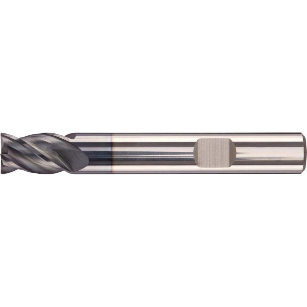 HSS-Schaftfräser 4-schneidig – 100 Mm Gesamtlänge, Hochfester Schnellarbeitsstahl 6542, Zum Fräsen Von Eisen, Kupfer, Alu & Kunststoff