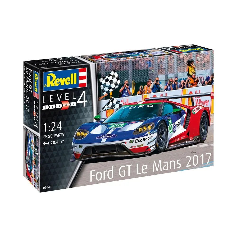 Revell® Modellauto Ford GT Le Mans 2017, Revell Modellbausatz