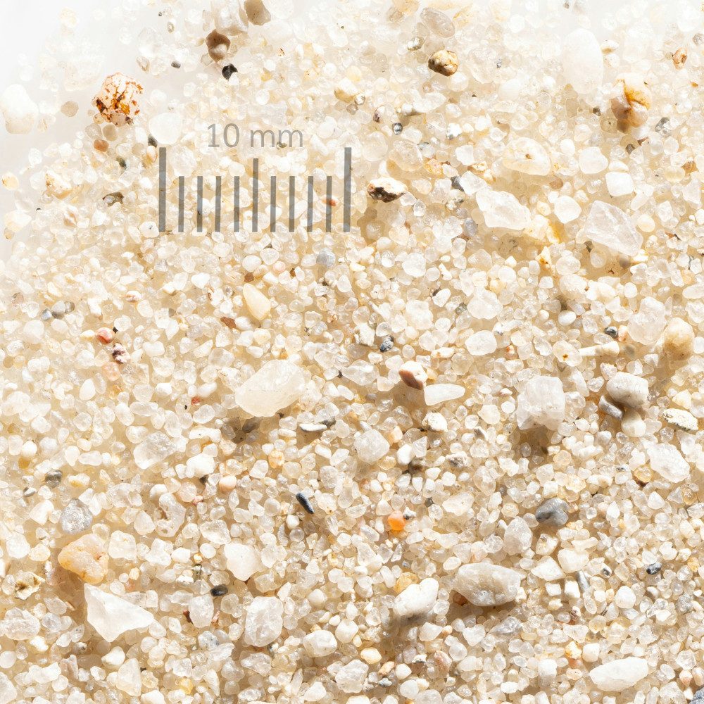 WOLFF & MÜLLER Rasensand feuergetrockneter Rasensand 0,2 - 2mm für Topdressing und Aerifizieren (1-St)