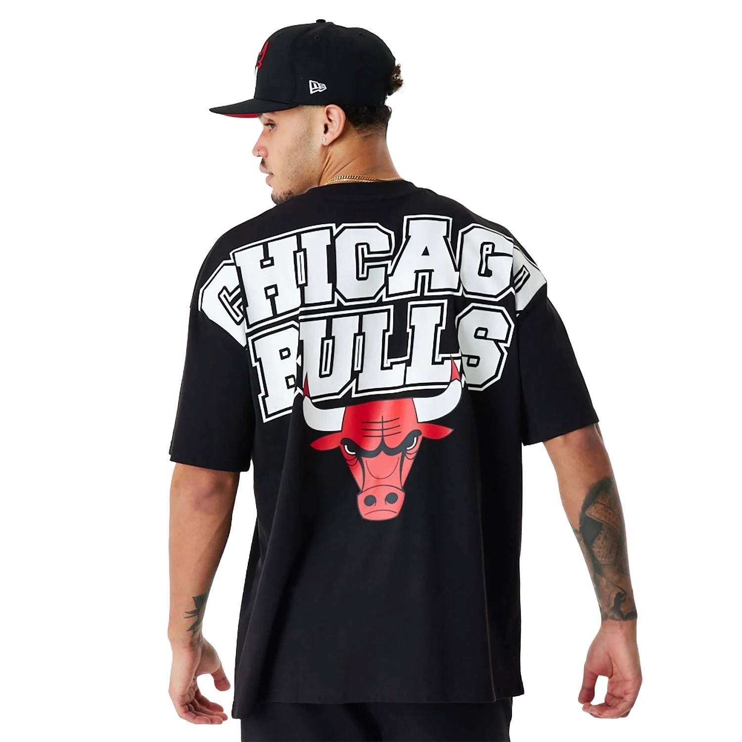 New Era T-Shirt T-Shirt New Era NBA Chicago Bulls Large Graphic