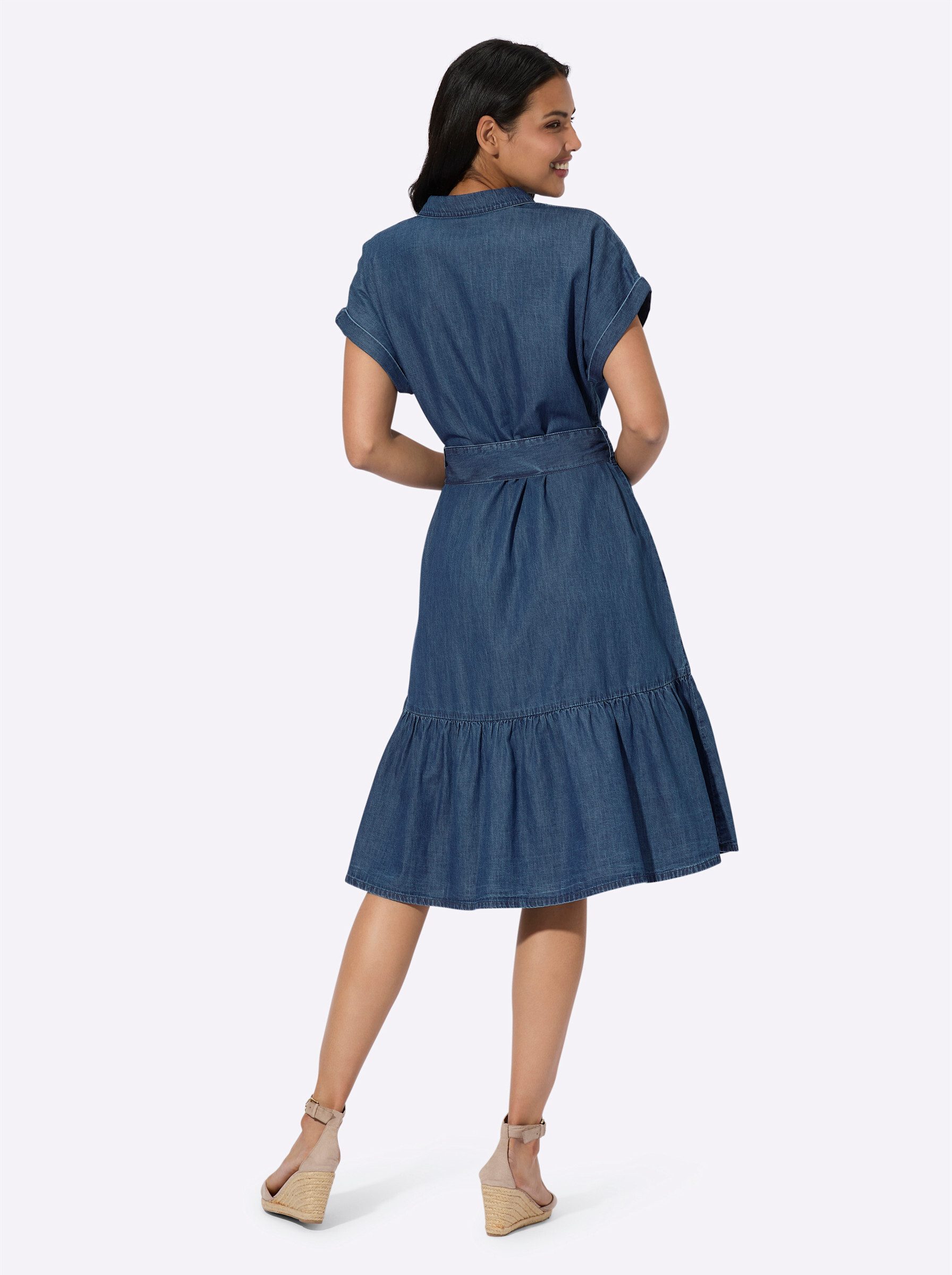 Sieh an! Etuikleid Jeanskleid . günstig online kaufen