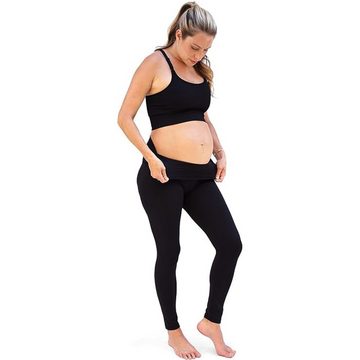 Lubgitsr Umstandsleggings Damen Umstandsleggings Umstandshose Schwangerschaftsleggings Zuhause (1-tlg)