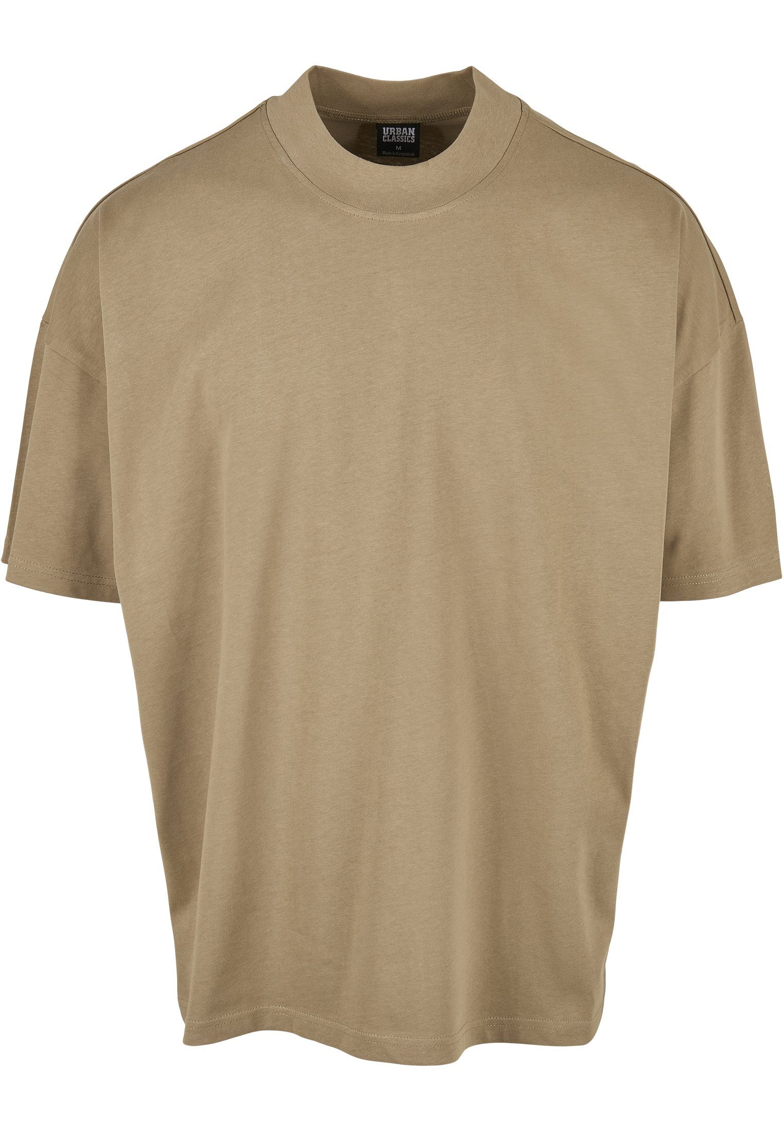 CLASSICS (1-tlg) Mock Oversized Herren T-Shirt Neck khaki URBAN Tee