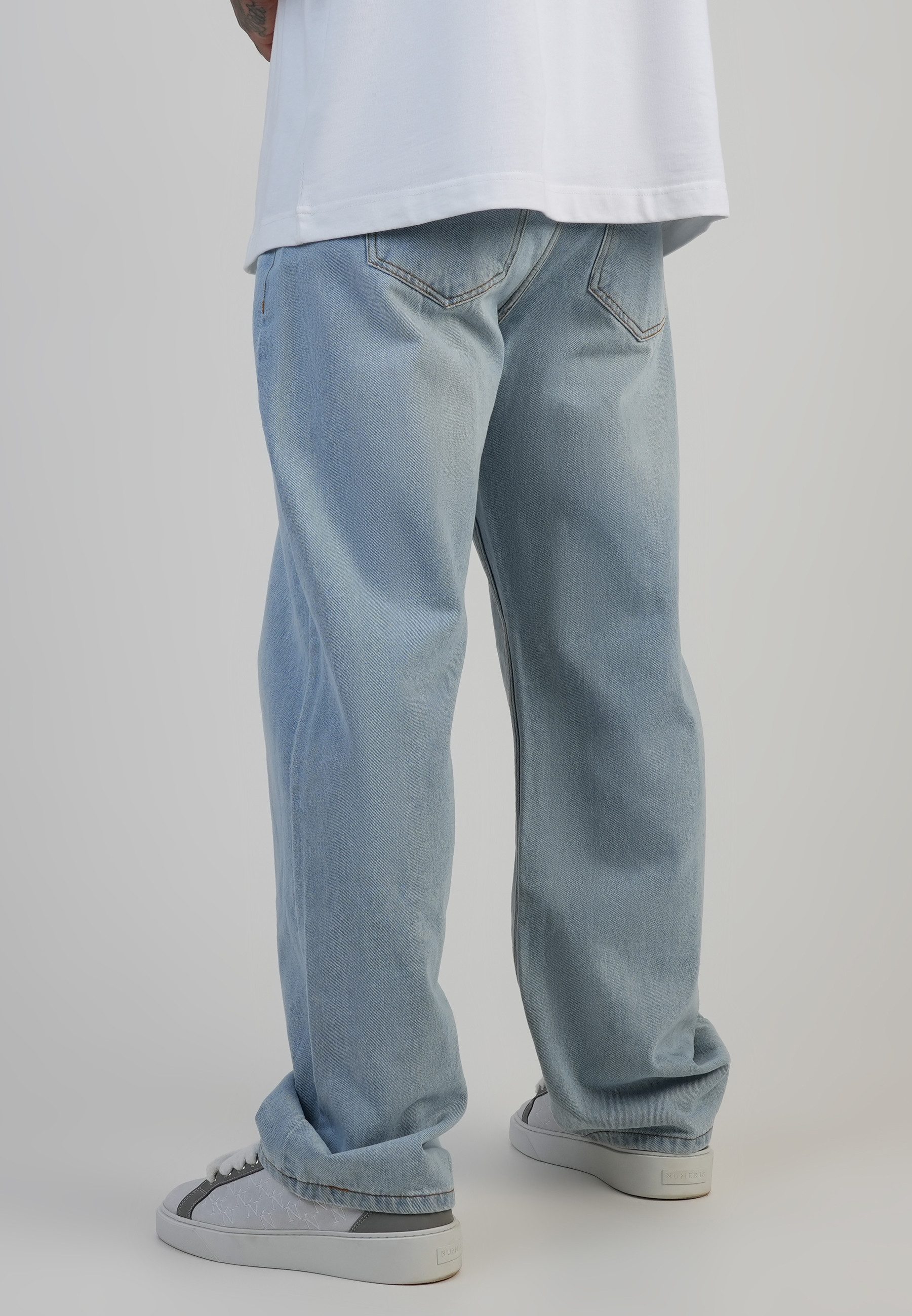 Siksilk Regular-fit-Jeans SikSilk Herren Loose Fit Jeans