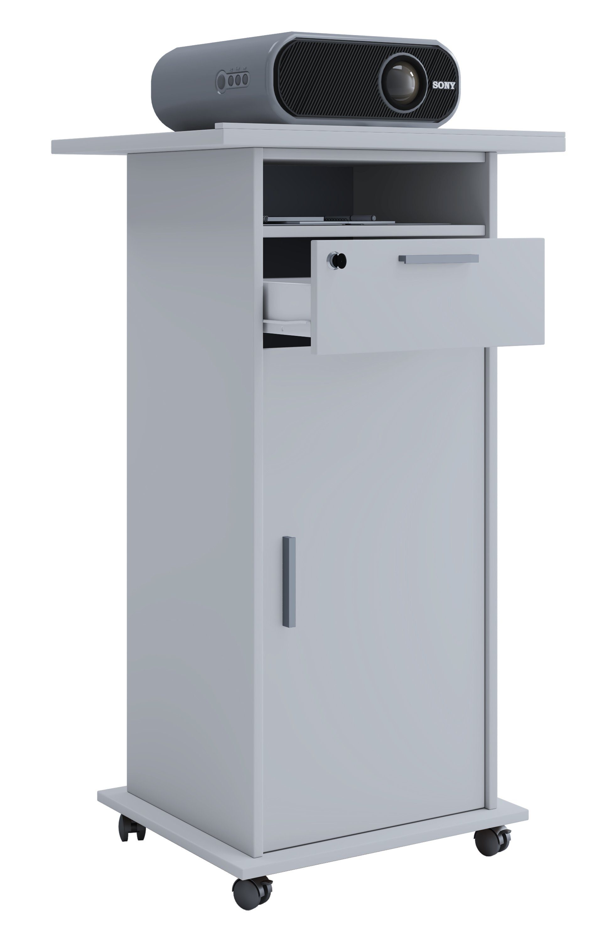 VCM TV-Rack »Rollwagen für Beamer / Projektoren "Neta mit Tür"« online