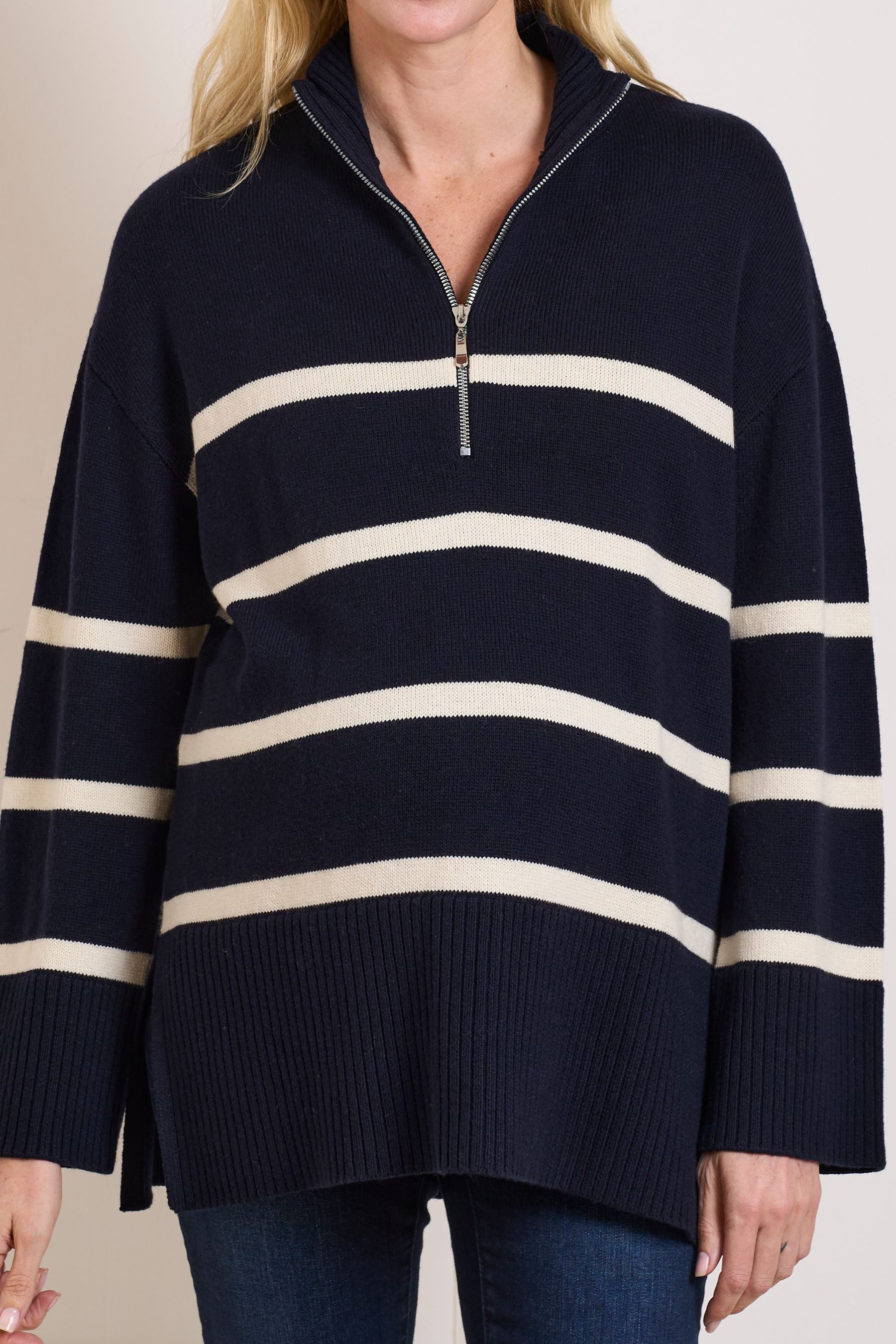 Seraphine Strickpullover Seraphine Pullover mit Wolle Umstands-/Stillmode (1-tlg)