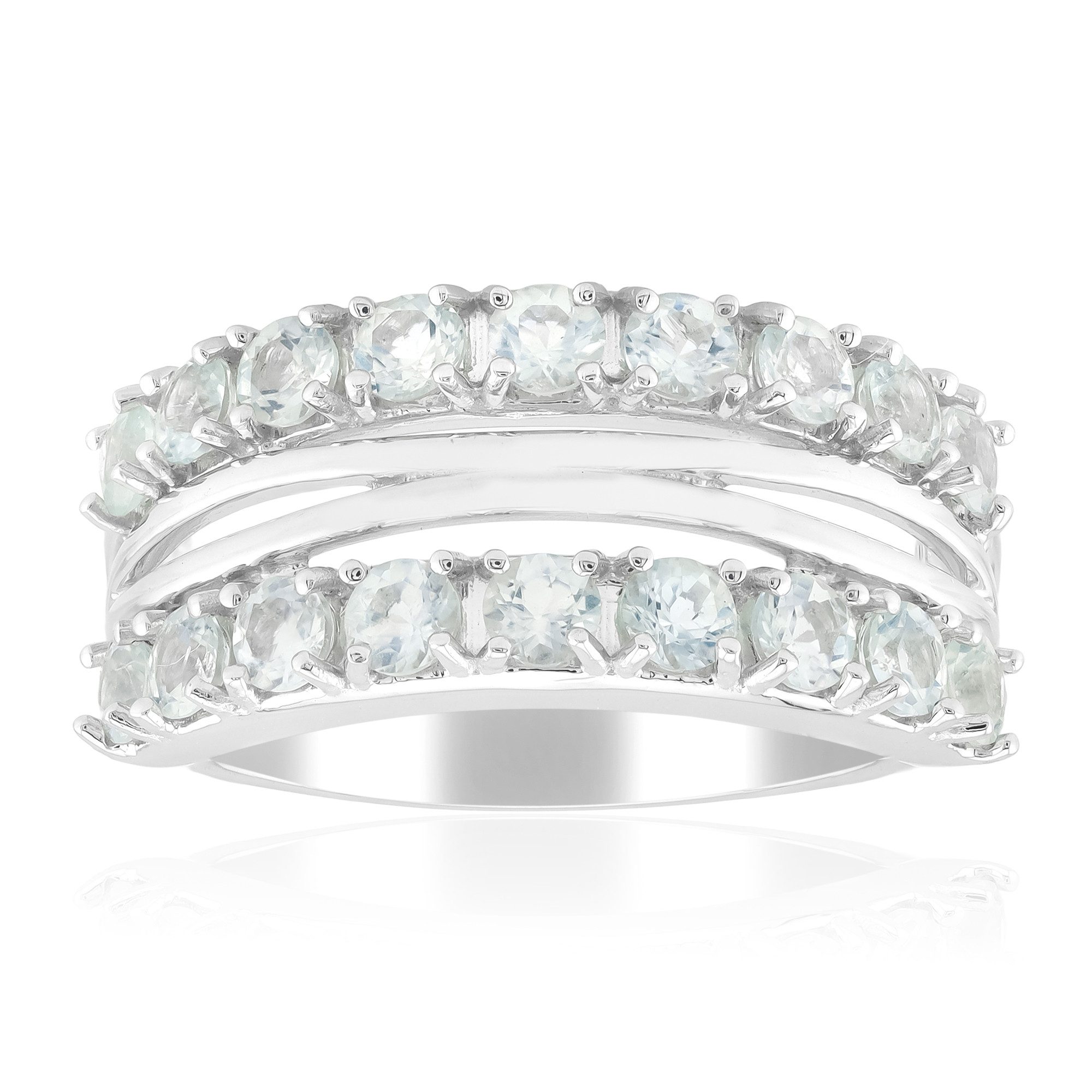 Silberring Amblygonit Sterling Silber Ring