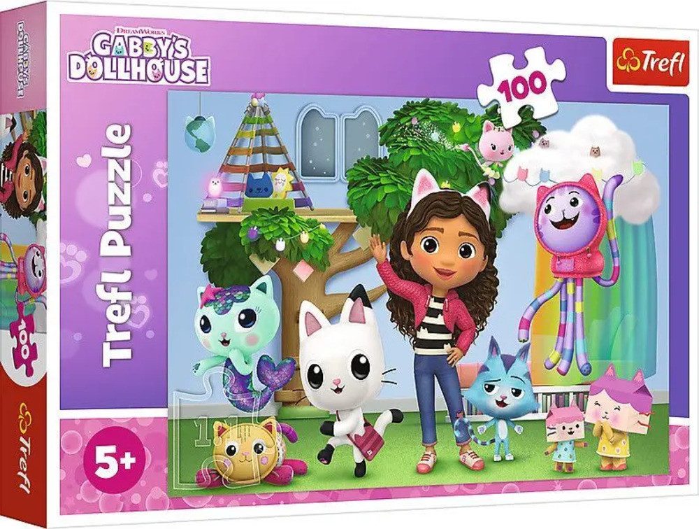 Trefl Puzzle Puzzle 100 - Gabby's günstig online kaufen