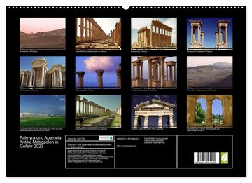 CALVENDO Wandkalender Palmyra und Apameia – Antike Metropolen in Gefahr 2023 (Premium, hochwertiger DIN A2 Wandkalender 2023, Kunstdruck in Hochglanz)