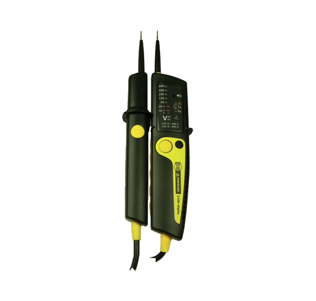 Beha Amprobe Spannungsprüfer 2100 ALPHA, mit Durchgangsprüfung und Drehfeldrichtungsanzeige