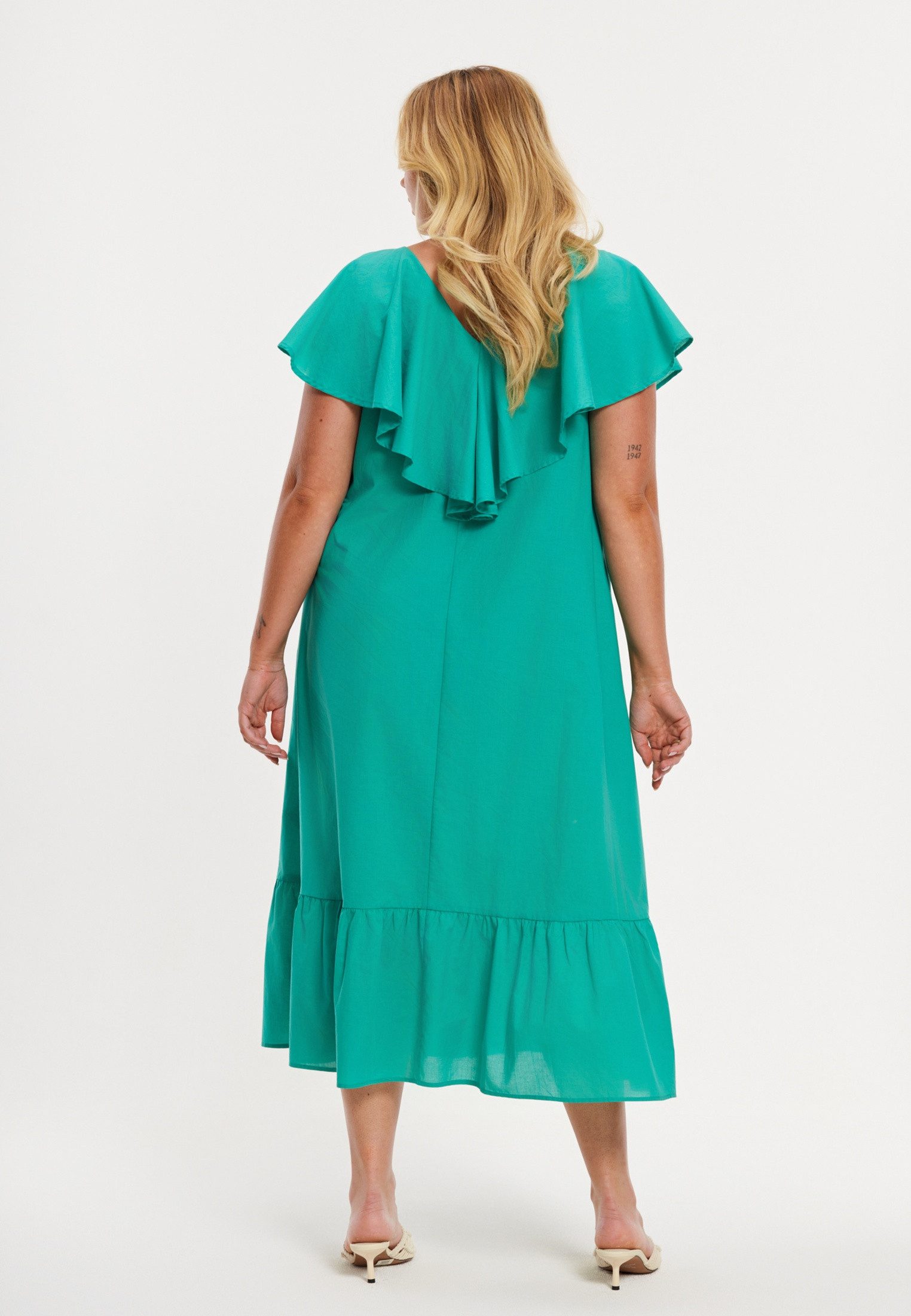 YOEK A-Linien-Kleid Damen Kleid ärmellos günstig online kaufen