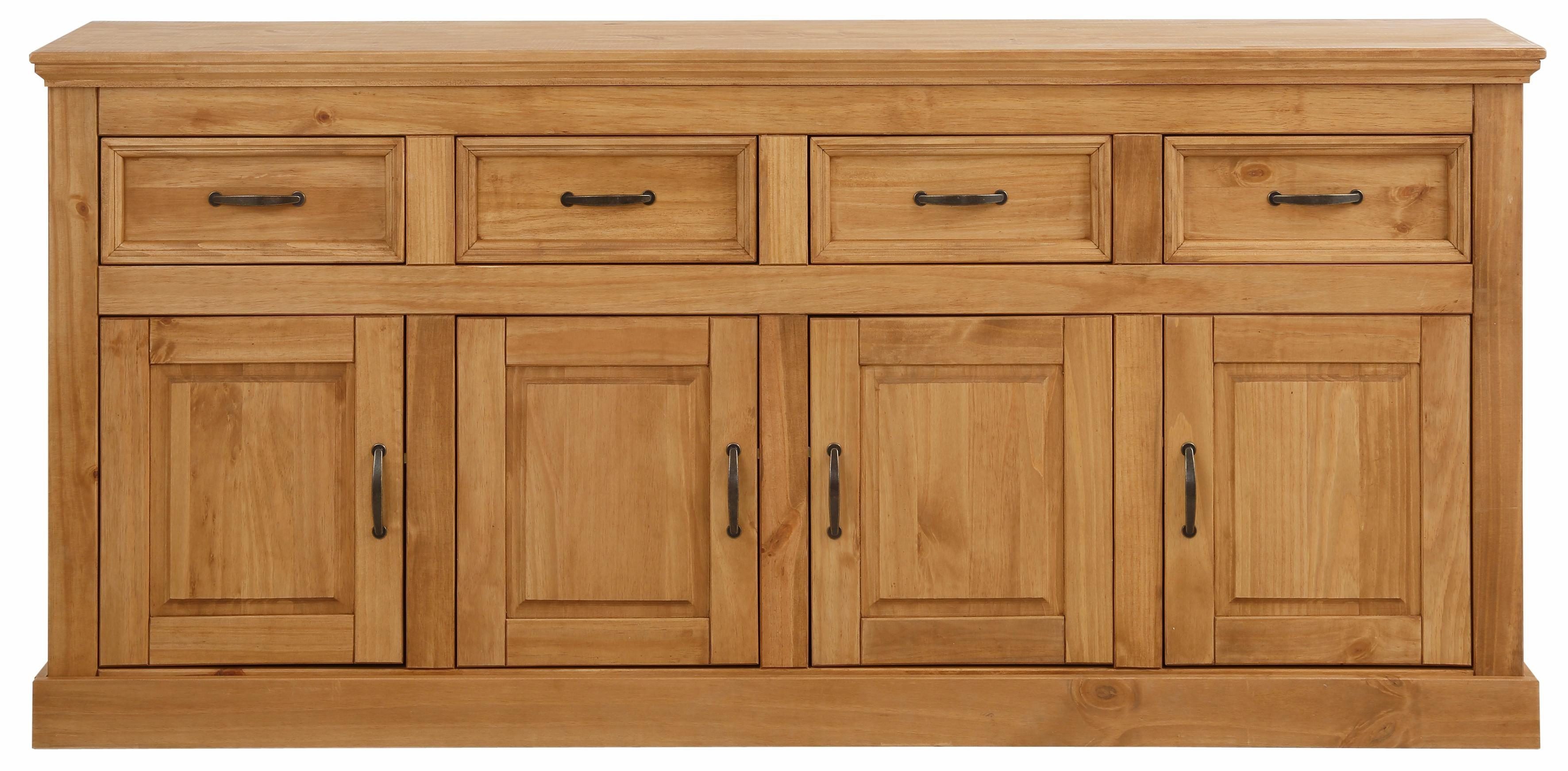 Home affaire Sideboard Selma, Kommode mit 4 Türen und 4 Schubkästen. Breite 192 cm