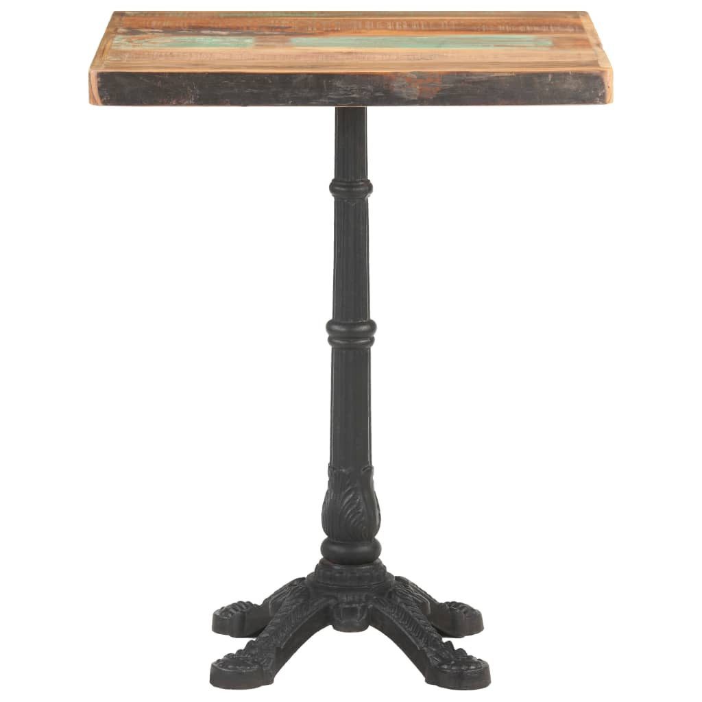 vidaXL Esstisch Bistrotisch 60x60x76 cm Altholz günstig online kaufen