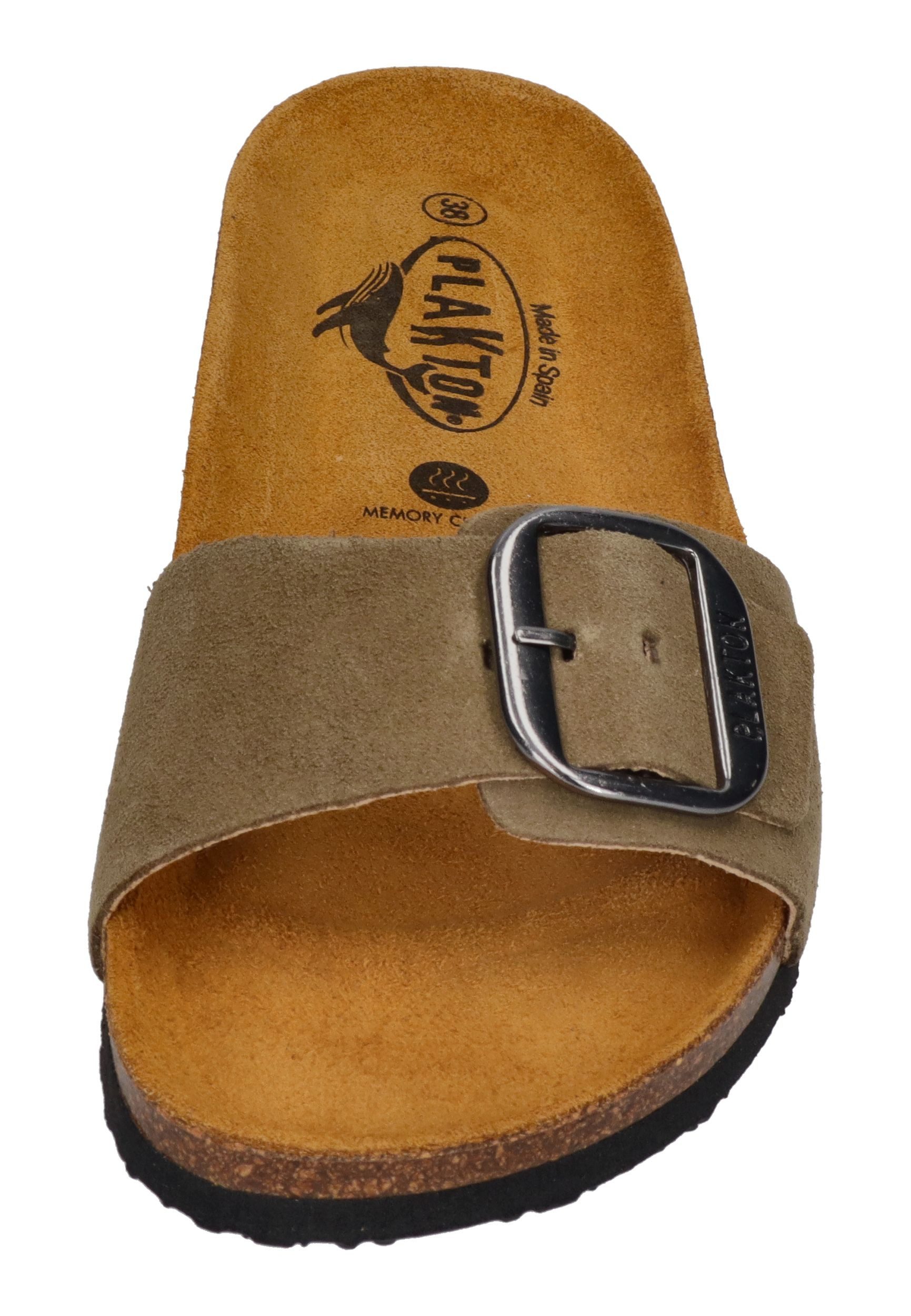 Plakton BIS 3 181018 Pantolette Light Khaki