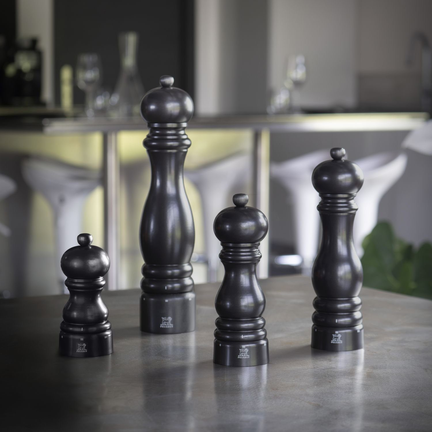 PEUGEOT Pfeffermühle Paris Black Satin U´Select 40 cm manuell