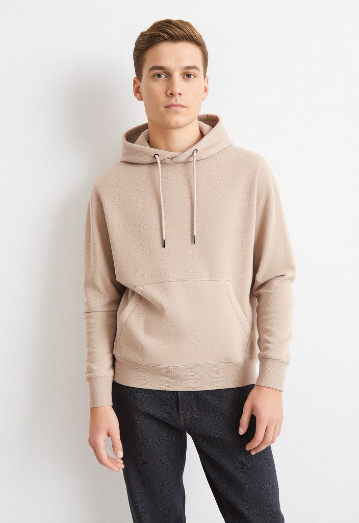 Jack & Jones Kapuzensweatshirt JJESTAR BASIC SWEAT HOOD NOOS mit Rippbündch günstig online kaufen