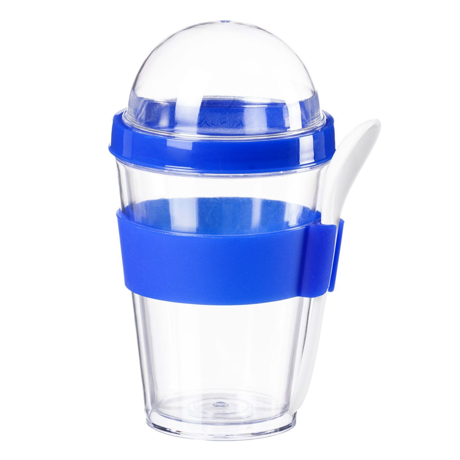 Goods+Gadgets Becher GOODS+GADGETS Müsli To Go Behälter - Doppelwandiger Joghurtbecher, Müslibecher Müslischale