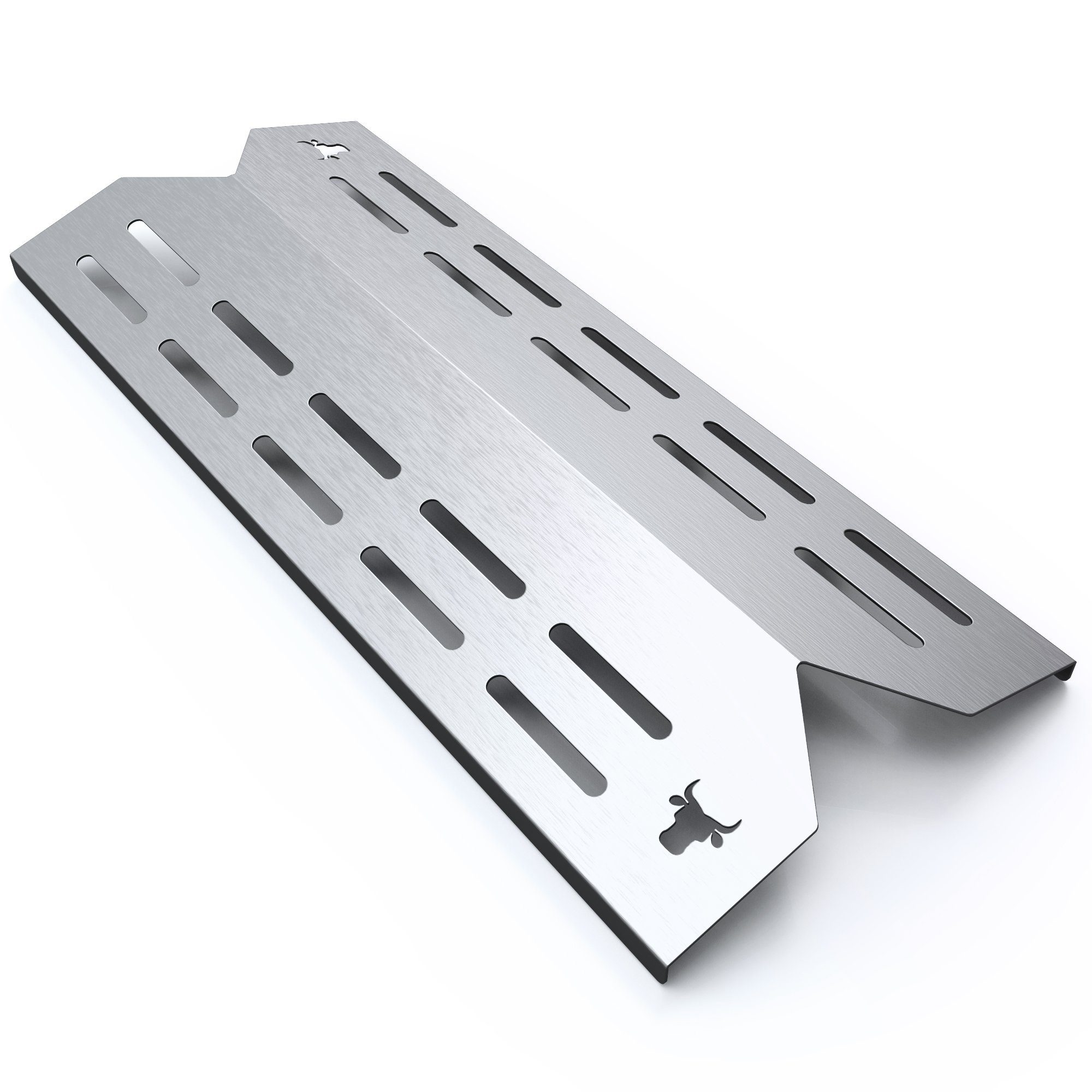 tuning-art Grillerweiterung GA25 Brennerabdeckung Set Edelstahl für Landmann Triton 3.0 und 3.1